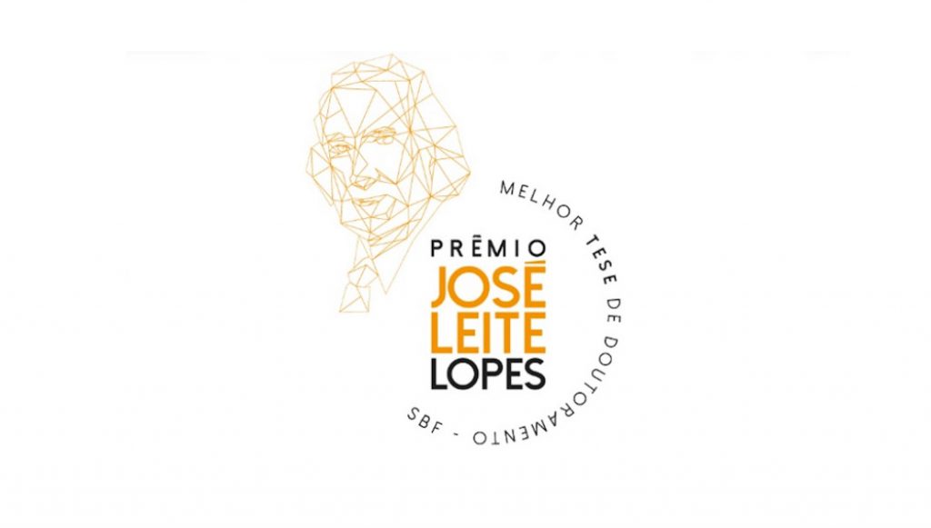 Card de fundo branco destaca a logo do Prêmio José Leite Lopes 2025.