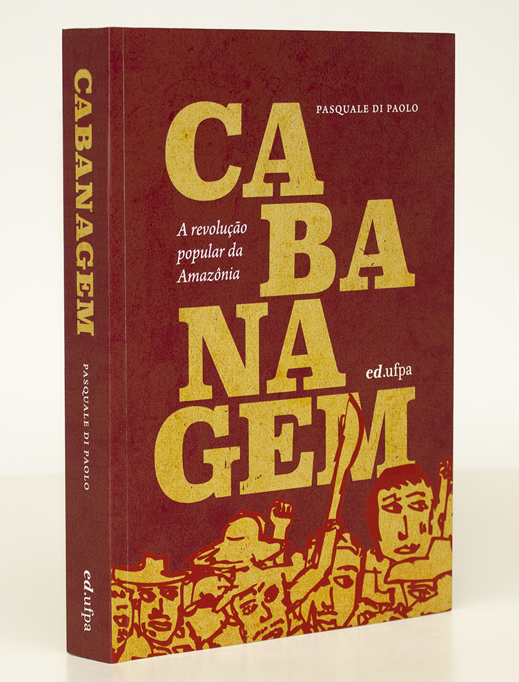 Imagem reproduz a capa do livro "Cabanagem".